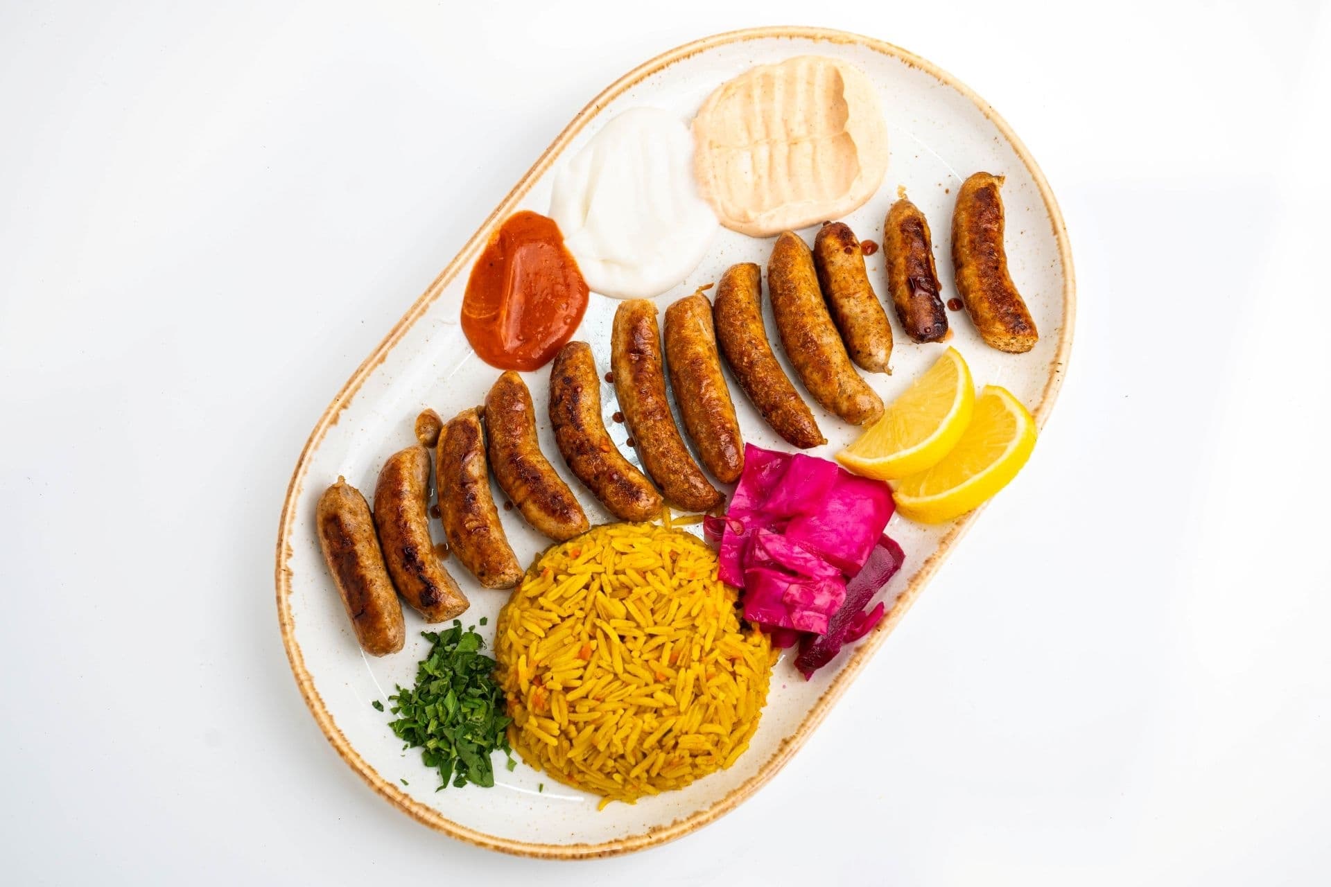 Сирийские колбаски куриные